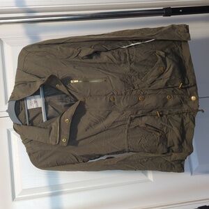 Medium army green coat from Guess
